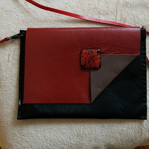 Handmade in Venice Handbags - Handmade in Venice Italy, 100% Leather clutch